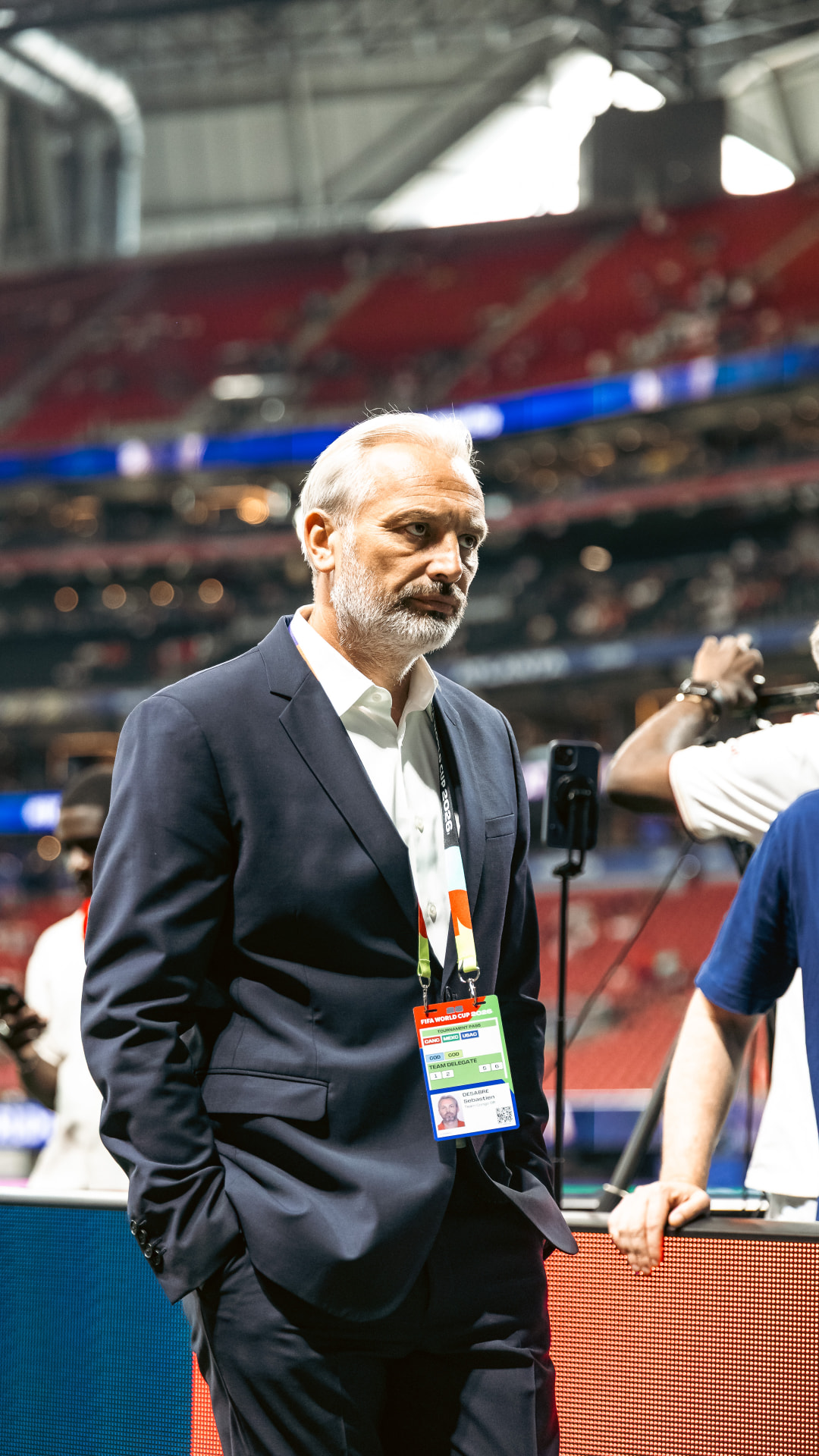 Sébastien Desabre lors d'un match de la RD Congo (16)